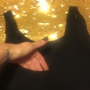Forever 21 Tops - Forever 21 black & gold tank top Forever 21 Tops - Forever 21 black & gold tank top